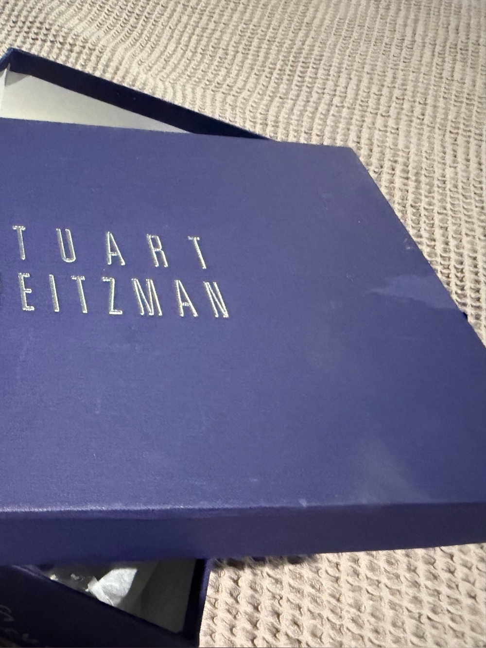 Stuart Weitzman black tie shoes